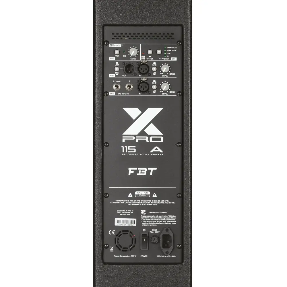 اسپیکر باند FBT X PRO 115A FBT XPRO 112A: باند حرفه ای بلوتوثی