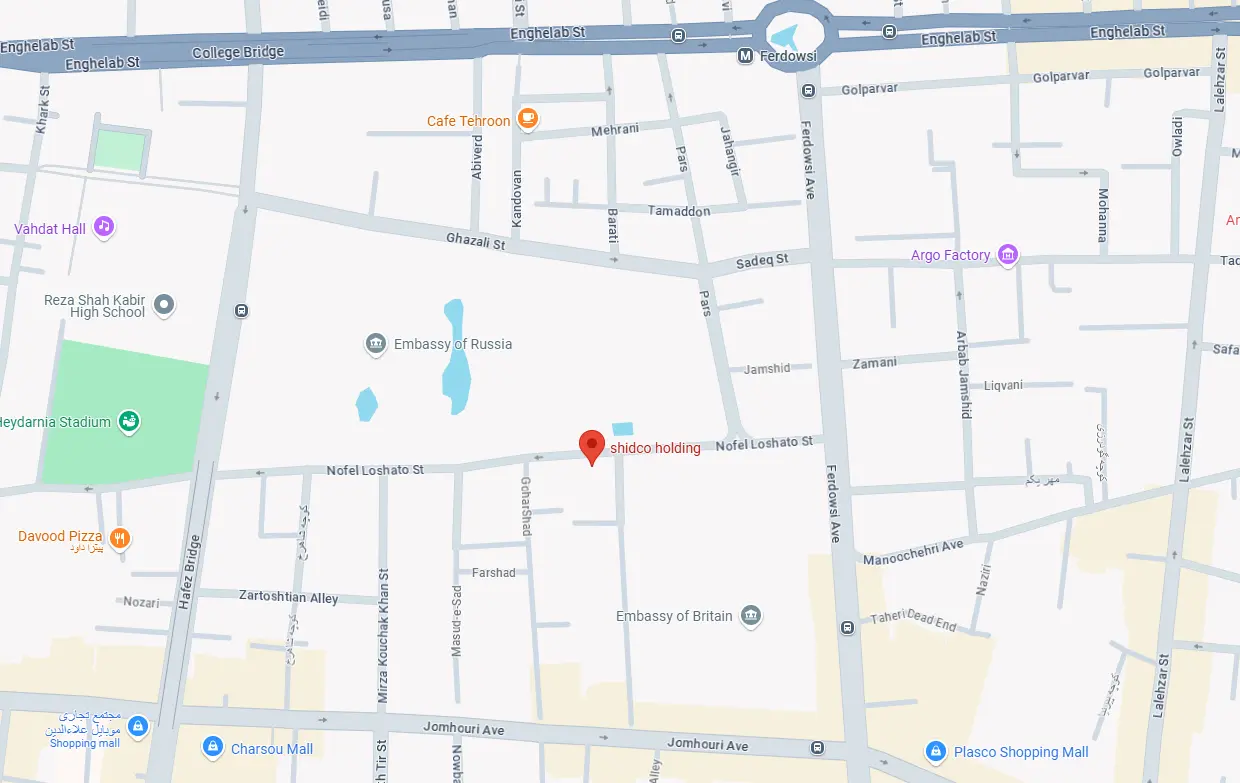 Shidco- location