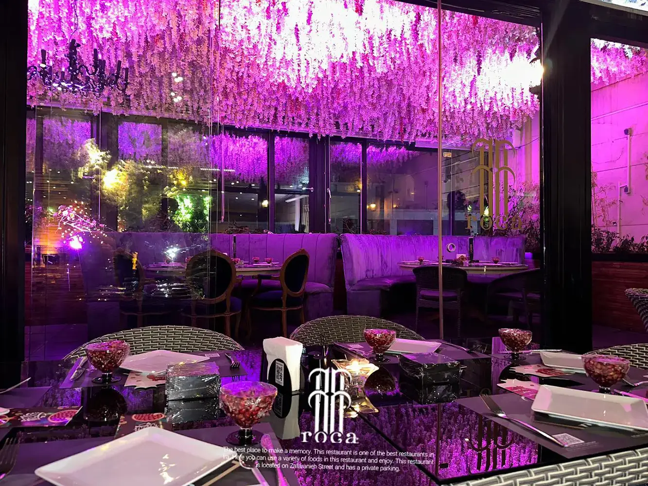 سیستم صوتی کافه رستوران روکا - roca_restaurant_cafe
