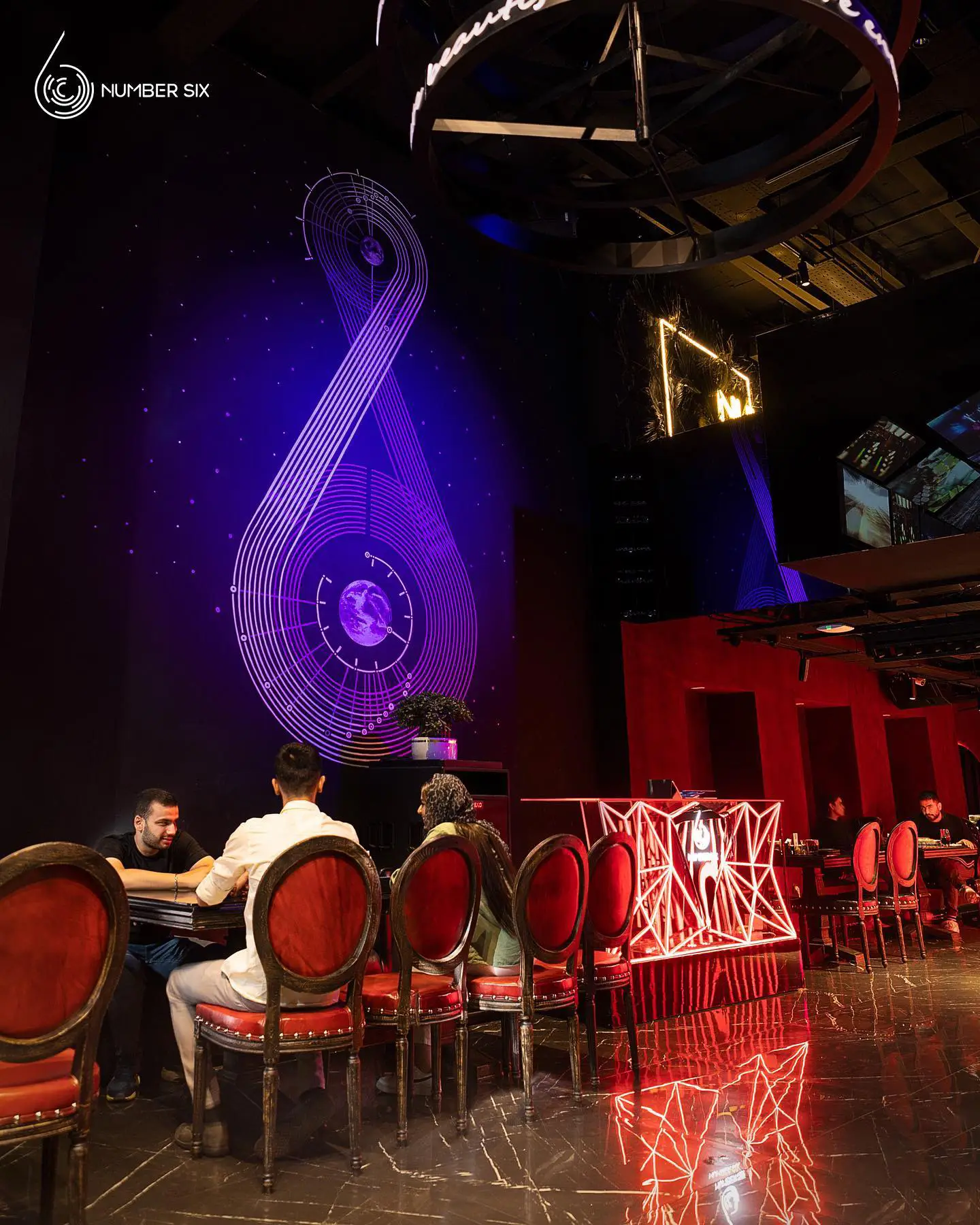 سیستم صوتی رستوران نامبر 6 numbersix_restaurant