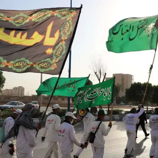 دسته عزاداری کاروان پیاده انصار الحسین مشهد