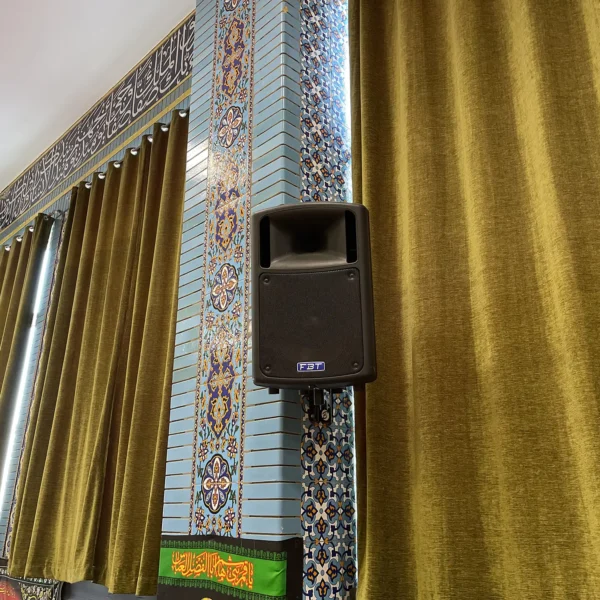 سیستم صوت حسینیه علی اصغر ع
