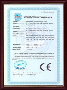 BKR Qualification