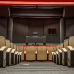 سیستم صوت، نور و تصویر سالن همایش ساختمان ستادی ونک بانک مسکن