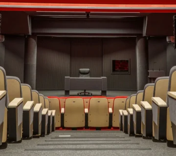 سیستم صوت، نور و تصویر سالن همایش ساختمان ستادی ونک بانک مسکن