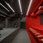 سیستم صوت، نور و تصویر سالن همایش ساختمان ستادی ونک بانک مسکن