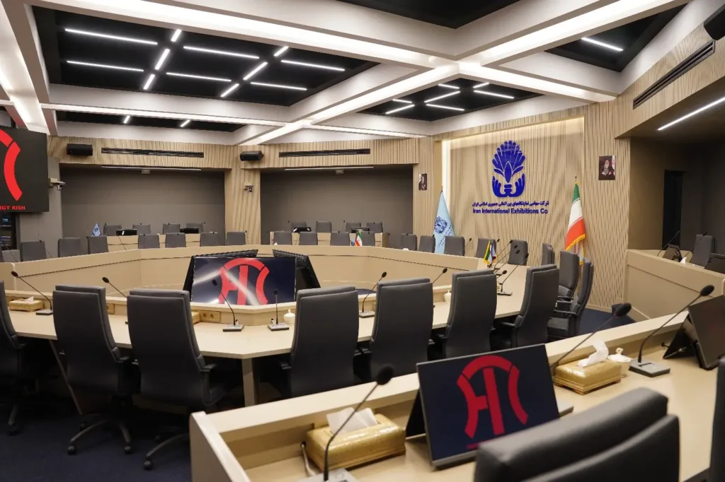 سیستم کنفرانس و صوت سالن اصفهان – نمایشگاه بین‌المللی تهران