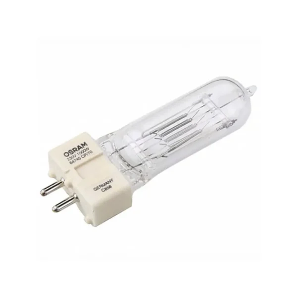 لامپ هالوژن GE CP70 FVA GX9.5 1000W - راهنمای خرید و معرفی کامل معرفی لامپ GE CP70 GX9.5 1000W