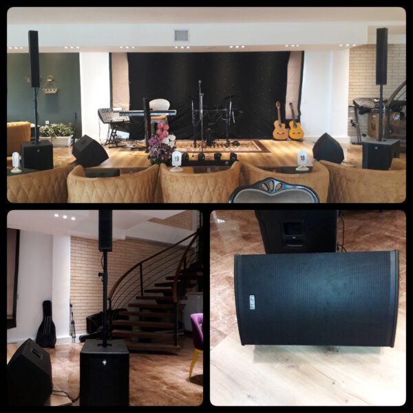 سیستم صوت کافه رستوران