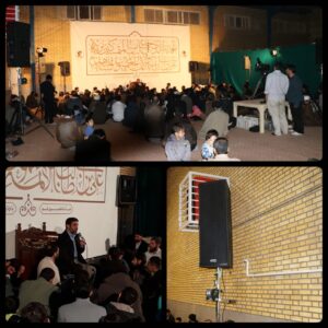 سیستم صوت دسته های عزاداری و حسینیه (چرخ یا گاری مراسم عزاداری) هیئت