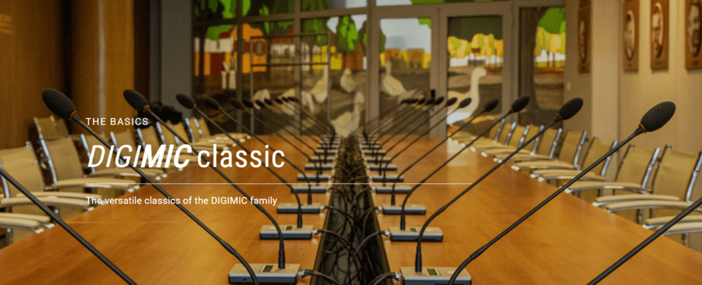 سیستم کنفرانس دیجیتال براهلر DIGIMIC Classic |