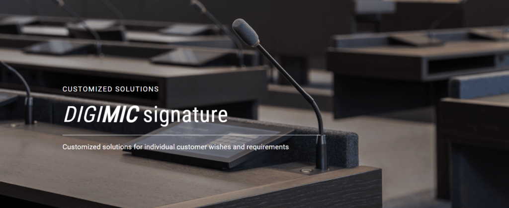 سیستم کنفرانس مولتی‌مدیا براهلر DIGIMIC Signature |